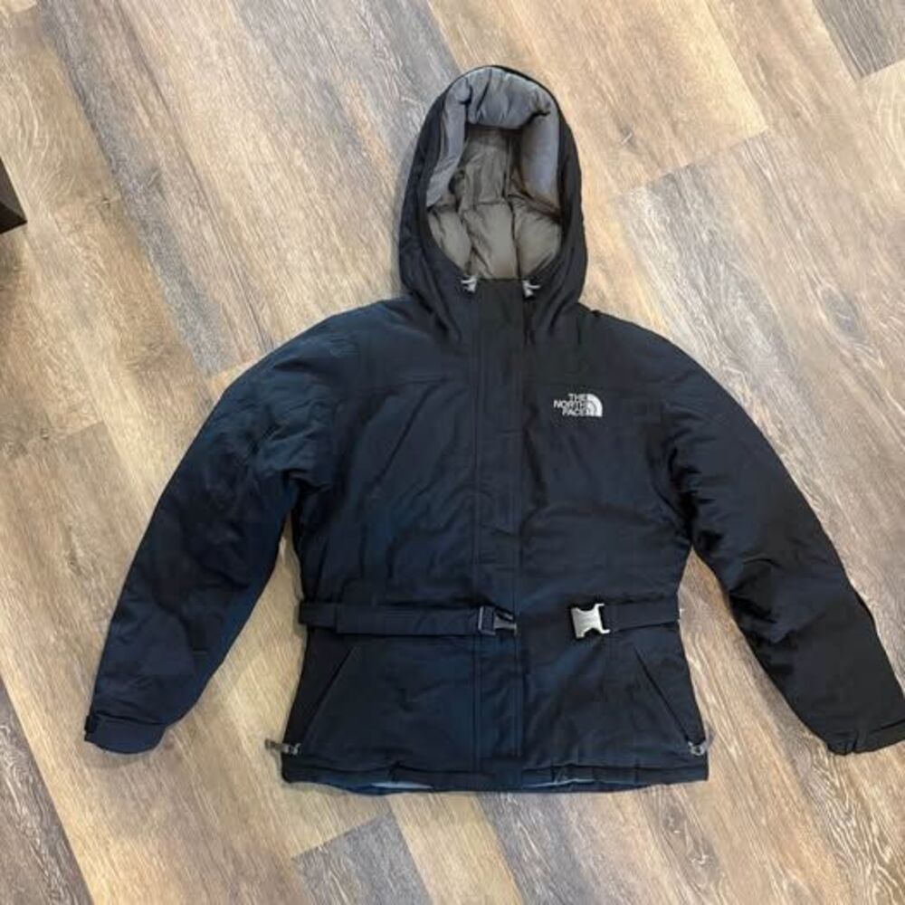 The North Face 550 medium Hooded Belted Winter Jacket
